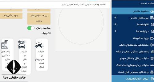  سایت صدور گواهی ماده 186 قانون مالیات های مستقیم govahi186.tax.gov.ir 